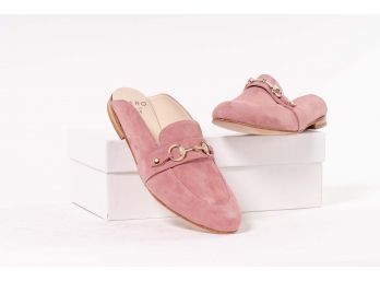 Quero Handmade Shoes 'Capri' Rose Suede, Women's Size 10 (41)