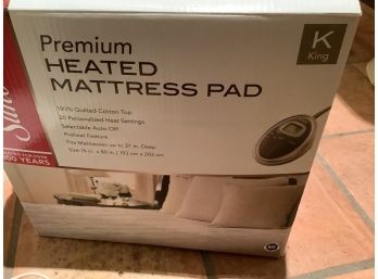 402, King Size Premium Heated Mattress Pad