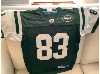 317, Authentic Youth Football Jerseys, Santana Moss, New York Jets, 83, Medium