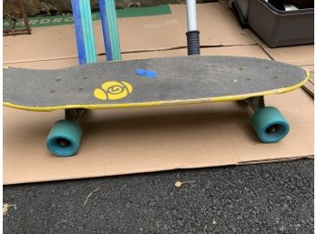 Sector 9 Skateboard, Yellow And Blue