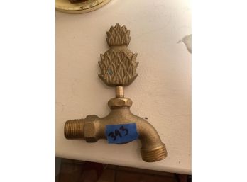 393, Faucet With Pineapple Feature