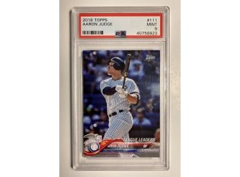 Aaron Judge Graded MT 9.0 '18 Topps