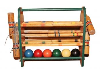 Vintage Croquet Game