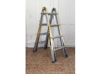 A Little Giant Type II Aluminum Folding Extension Ladder