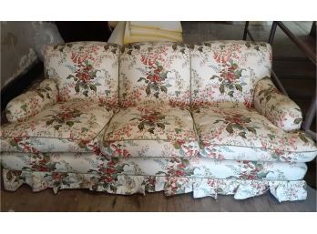 Country French Styled Triple Section Sofa