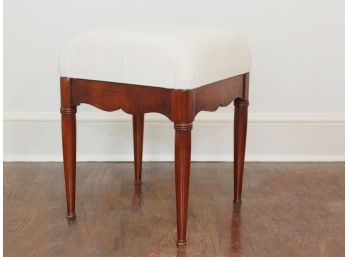 A Queen Anne Inspired Vanity Seat