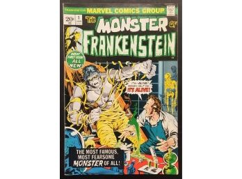 Marvel Comics The Monster Of Frankenstein