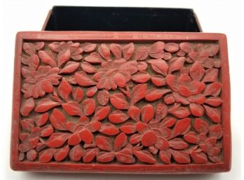 Cinnabar Trinket Box