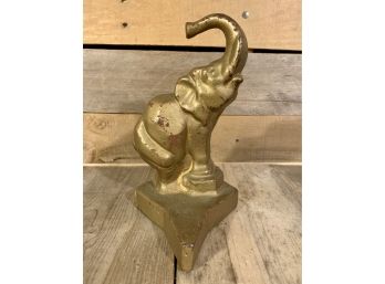 Cast Iron Elephant Doorstop