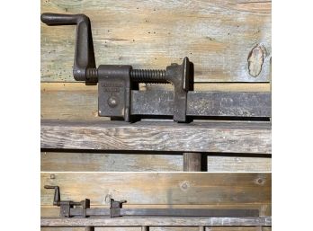 Antique Iron Clamp Long Island City NY