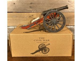 The Civil War Collectibles - Replica Cannon With Box