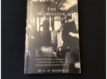 The Worcester Account Book Biography S. N. Behrman Coming Of Age In Immigrant America