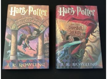 Harry Potter First American Editions Sorcerers Stone Chamber Of Secrets J K Rowling