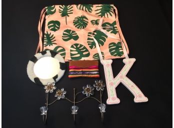 Teen Tween Lot With Bando Monstera Leaf Backpack & More,