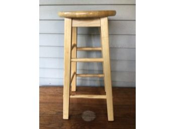 Newer Natural Finish Stool