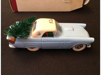 1956 Ford Thunderbird Hallmark Keepsake Ornament C.1993 Original Box