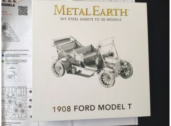 Metal Earth 3D Steel Sheet Model Kit 1908 Ford Model T