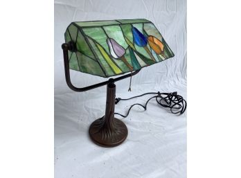 106, Stained Glass Desk Lamp