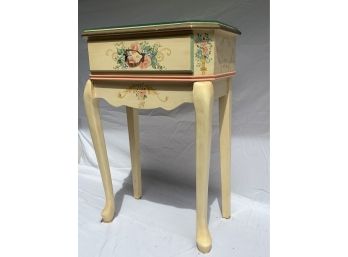 54, Hand Painted Bedside Table