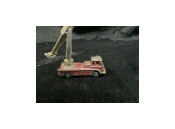 Vintage Toy Metal Firetruck