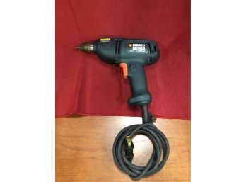 Black And Decker Corded Electric Hand Drill