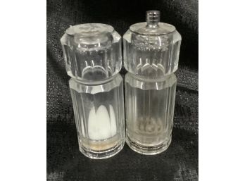 Set Of Acrylic  Salt And Pepper Mill