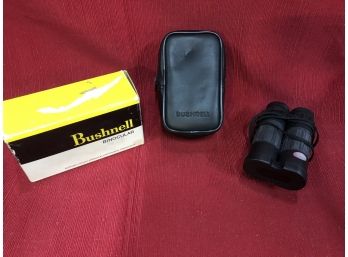 Bushnell Binocular 8 X 20 Wide Armored With Zippered Case In Original Box