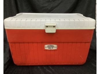 Thermos Brand Cooler Red And White