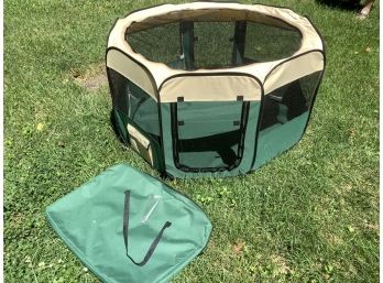 Easipet Fabric Playpen Collapsible Includes Carry Case