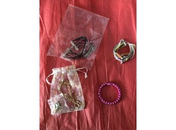 Lot Of Jewelry Four Bracelets