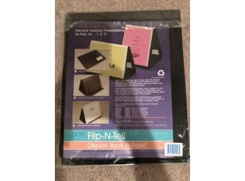 Flip N Tell Horizontal Display Book And Easel