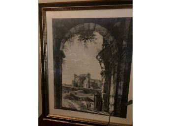 Framed Print Veduta Dell Altro Principale Ingresso, Del Colosseo  - Turner Wall Accessory