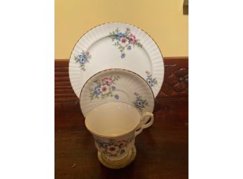 Vintage Royal Windsor Cup, Saucer And Side Plate