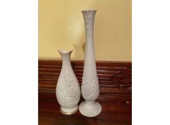 Pair Of Vintage Lenox Vases