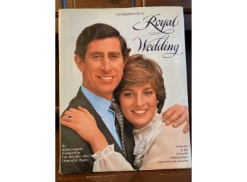 Royal Wedding Book - Prince Charles And Lady Diana