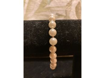 Vintage Simulated Pearl Bracelet