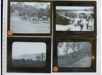 Lot Of 7 Battery Group Magic Lantern Slides