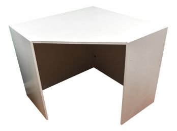 White Corner Desk