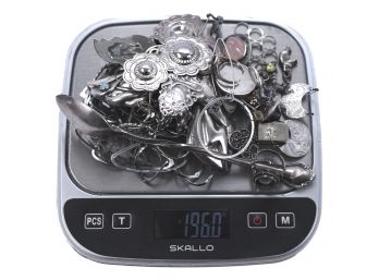 Assortment Of Sterling Silver Scrap Jewelry And More