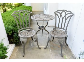 Cast Aluminum Bistro Outdoor Patio Set