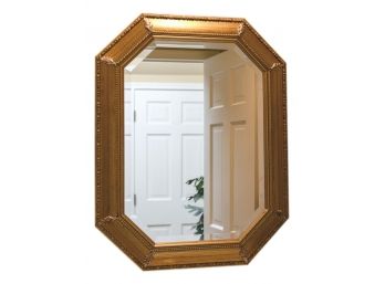 Allegro Beveled Glass Gilt Wall Mirror