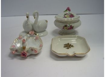 Lot Of Four Porcelain/Fine China Figurines