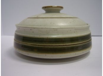 Vintage Lidded Crockery Bowl
