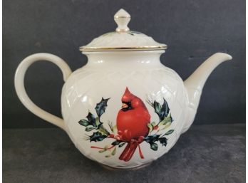 Lenox Winter Greetings By Catherine Mc Clung Teapot