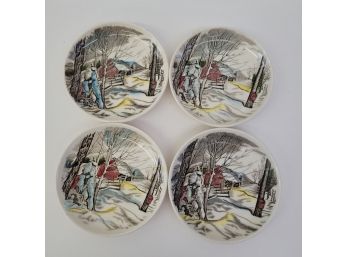 Johnson Bros The Friendly Village 4' Plates