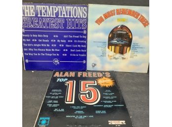 The Temptations, You Must Remember These And Alan Freed Vinyl.