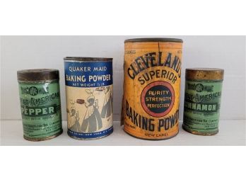 Vintage Baking Tins