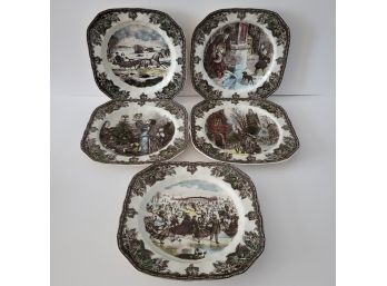 Johnson Bros The Friendly Village Square Salad Plates