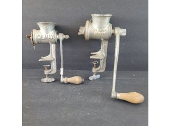 Vintage Meat Grinders