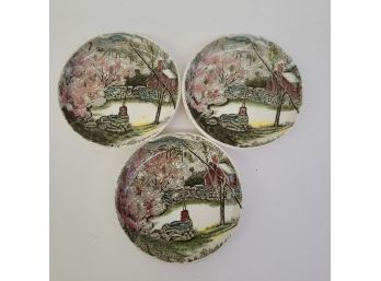 Johnson Bros The Friendly Village The Well 4' Dishes